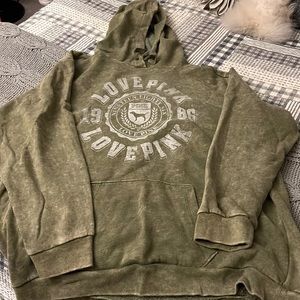 Victoria Secret Pink Hoodie. Like New. XL.